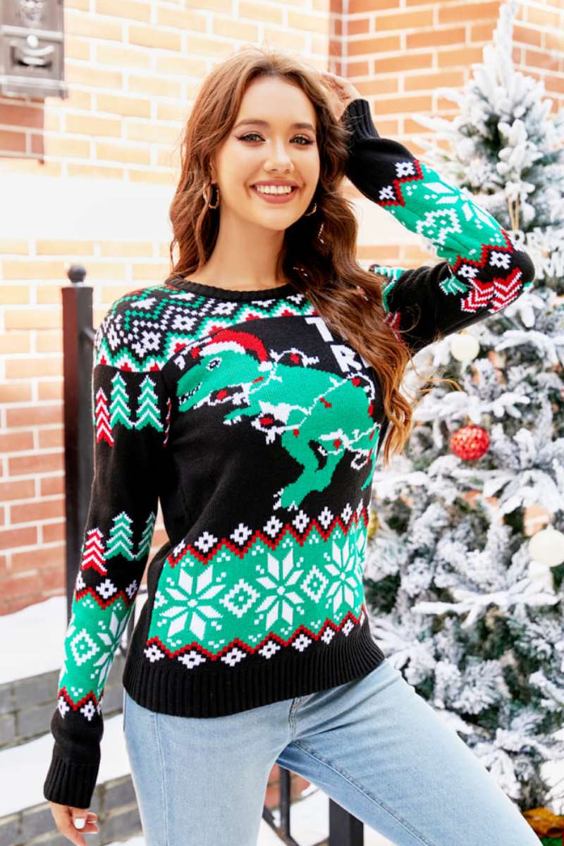 Classic Vintage Sweater with a Flattering Fit