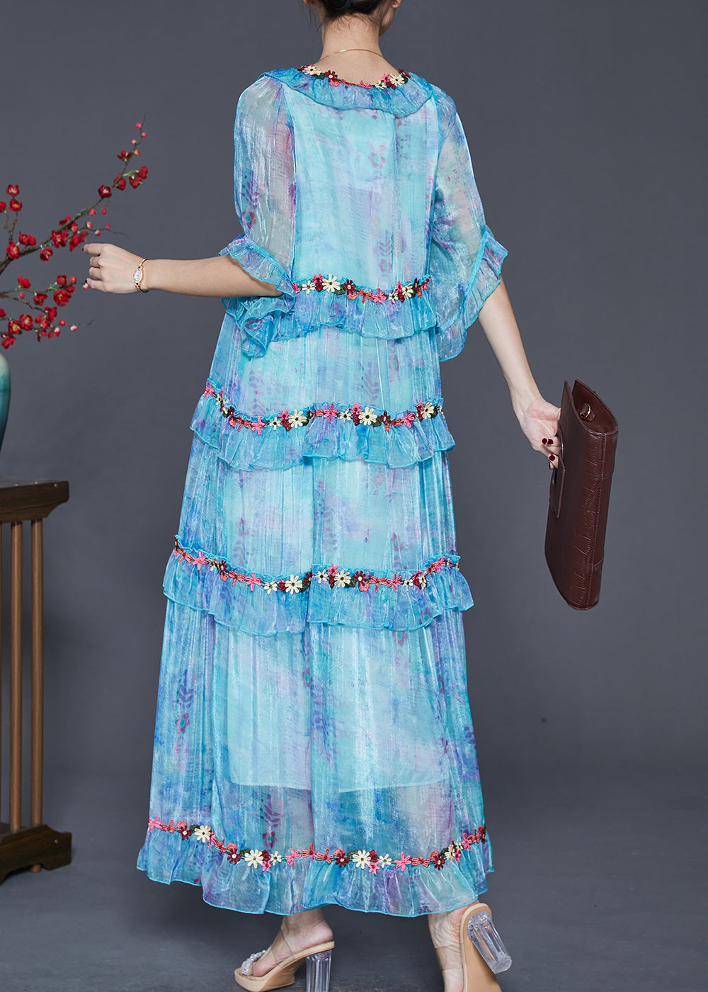 A Vintage Style Dress with Delicate Timeless Details