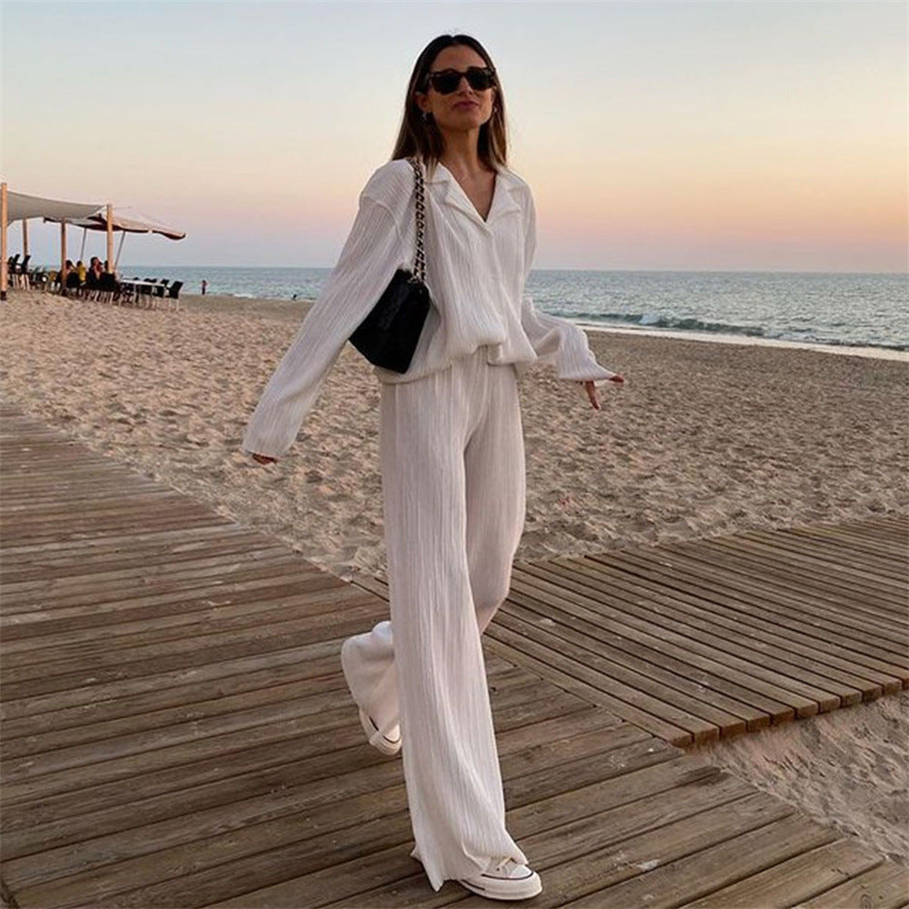 A Vintage Style Trousers with Delicate Timeless Details