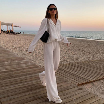 A Vintage Style Trousers with Delicate Timeless Details