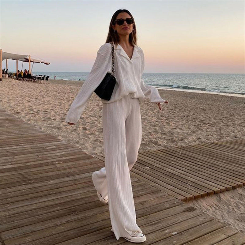 A Vintage Style Trousers with Delicate Timeless Details