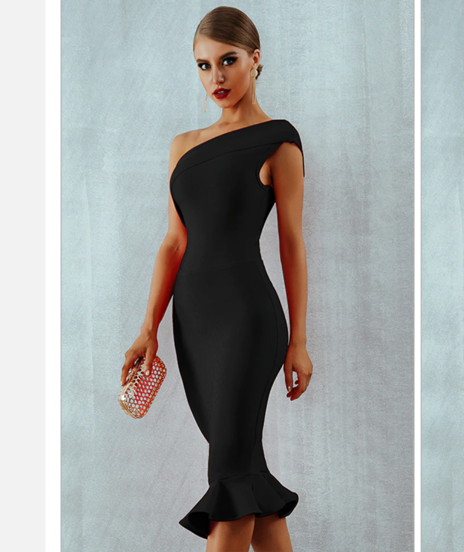 Well Tailored Dress with a Graceful Silhouette