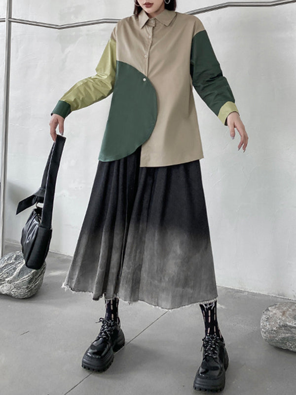 Well Tailored Blouse with a Graceful Silhouette