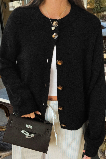 A Vintage Style Cardigan with Delicate Timeless Details