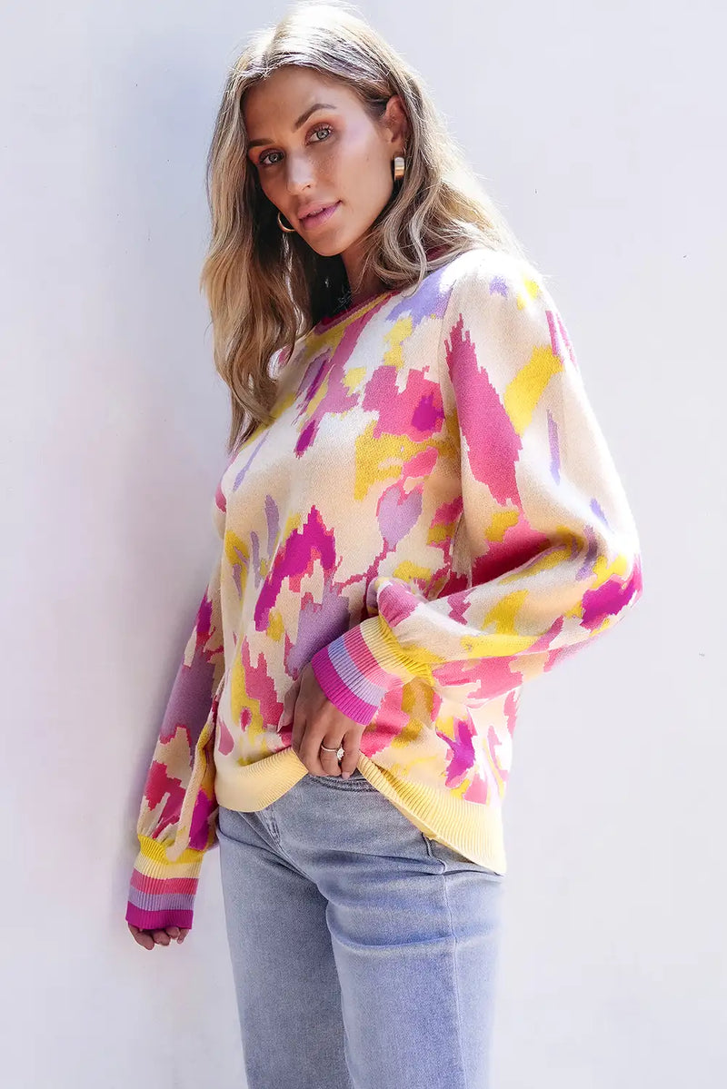 A Vintage Style Sweater with Delicate Timeless Details