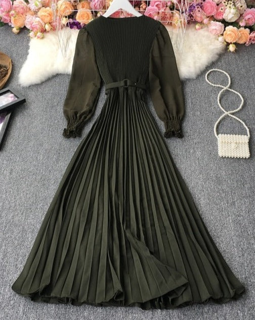 A Vintage Style Dress with Delicate Timeless Details