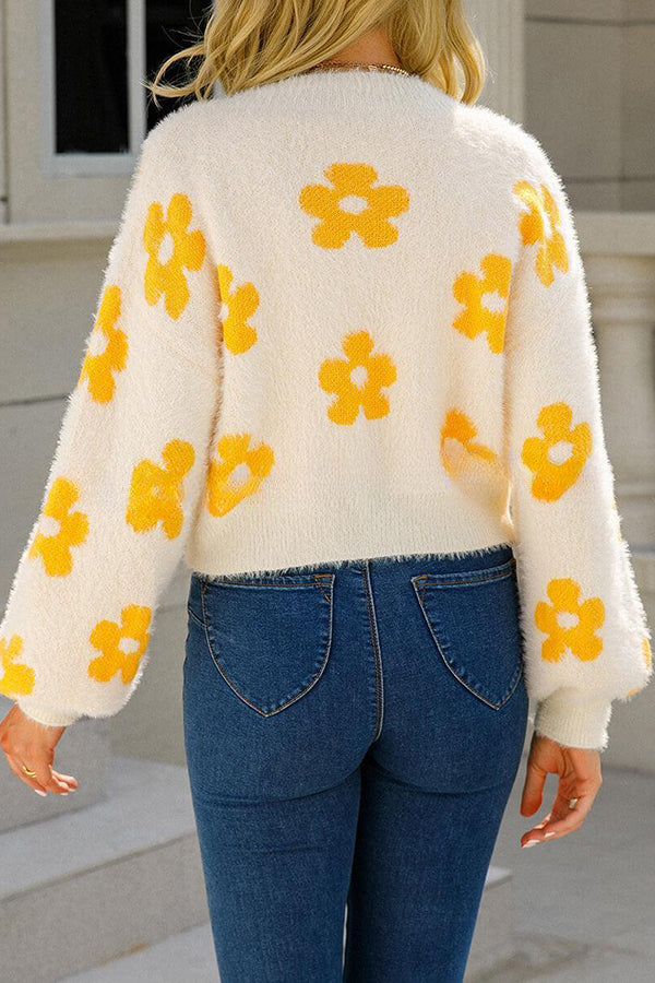 A Vintage Style Cardigan with Delicate Timeless Details