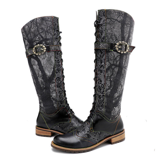 Vintage Inspired Boots with a Contemporary Edge