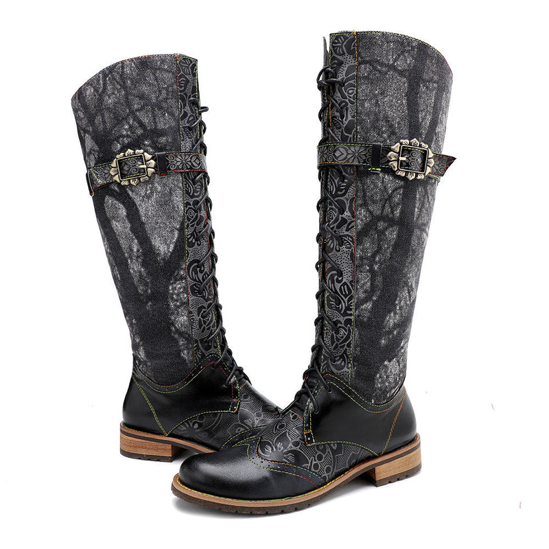 Vintage Inspired Boots with a Contemporary Edge