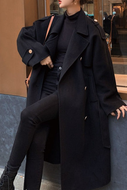 Classic Vintage Coat with a Flattering Fit