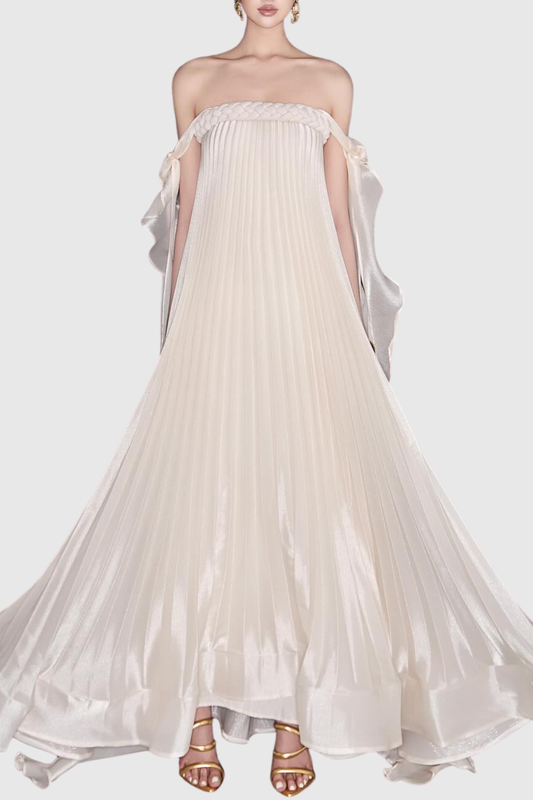 A Vintage Style Dress with Delicate Timeless Details