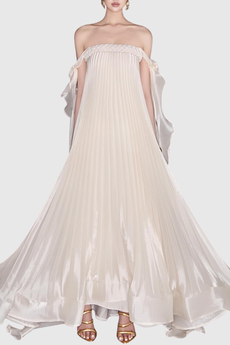 A Vintage Style Dress with Delicate Timeless Details