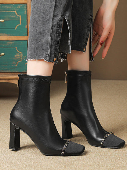 A Vintage Style Boots with Delicate Timeless Details