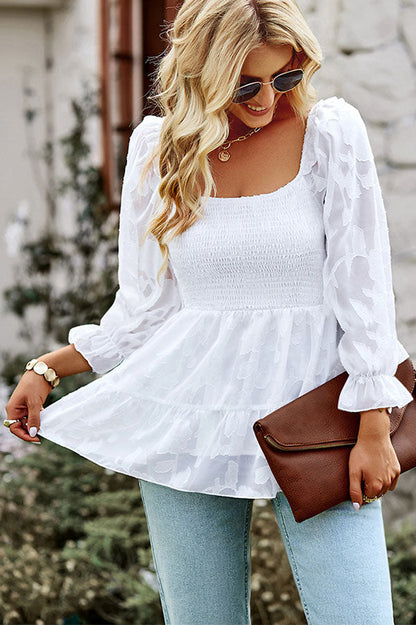 A Vintage Style Blouse with Delicate Timeless Details