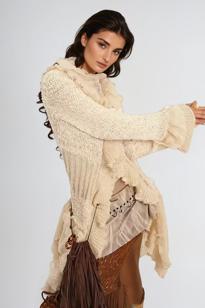 A Vintage Style Jacket with Delicate Timeless Details