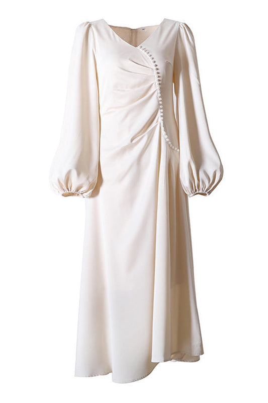 A Vintage Style Dress with Delicate Timeless Details