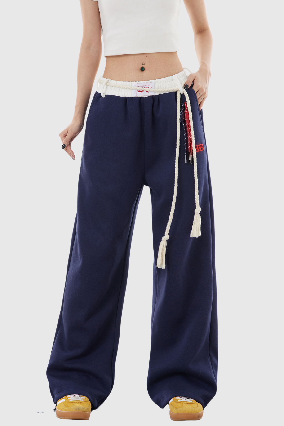 A Vintage Style Pants with Delicate Timeless Details