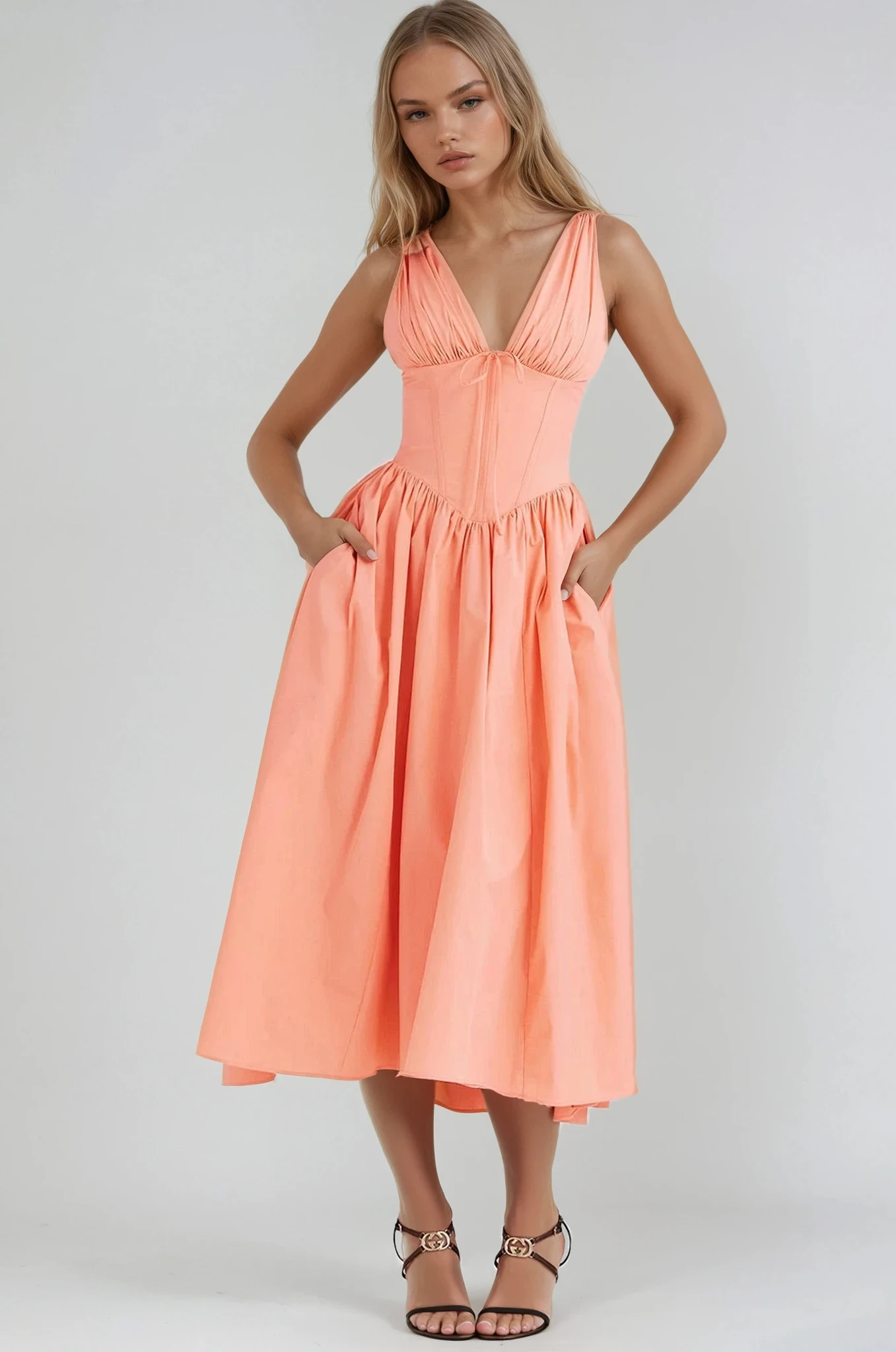 Elegantly Styled Dress for Everyday Wear