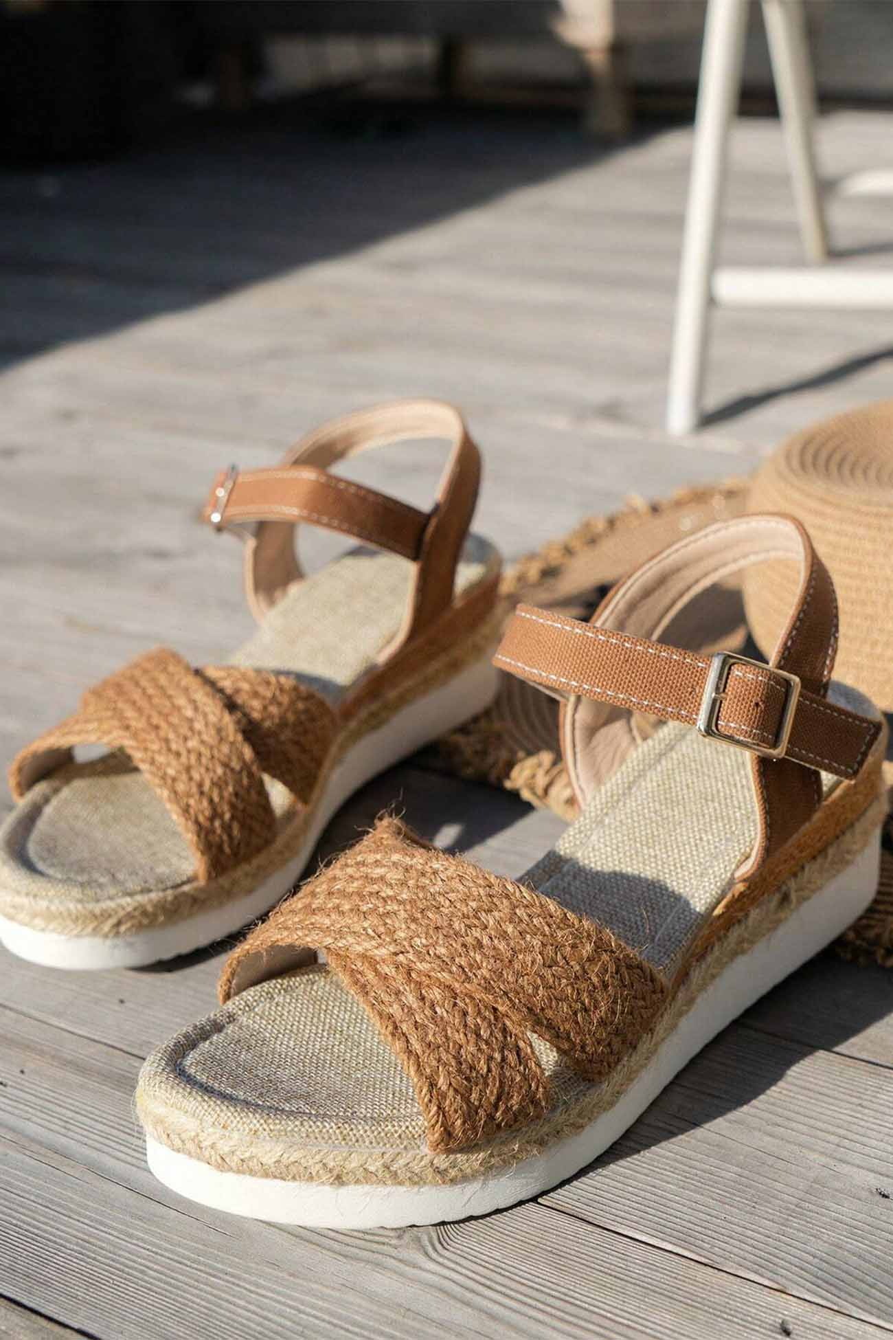 A Vintage Style Sandals with Delicate Timeless Details