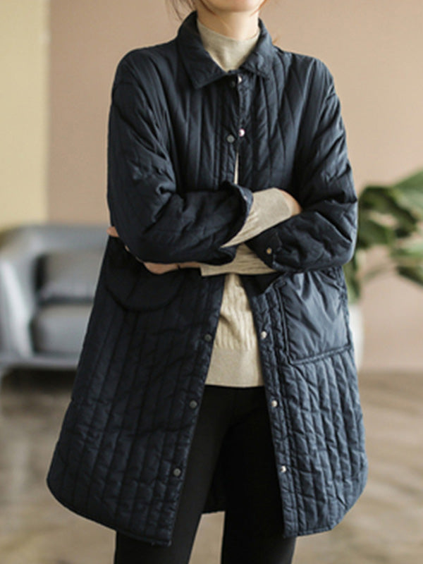 Well Tailored Coat with a Graceful Silhouette
