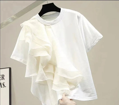 A Vintage Style T-Shirt with Delicate Timeless Details
