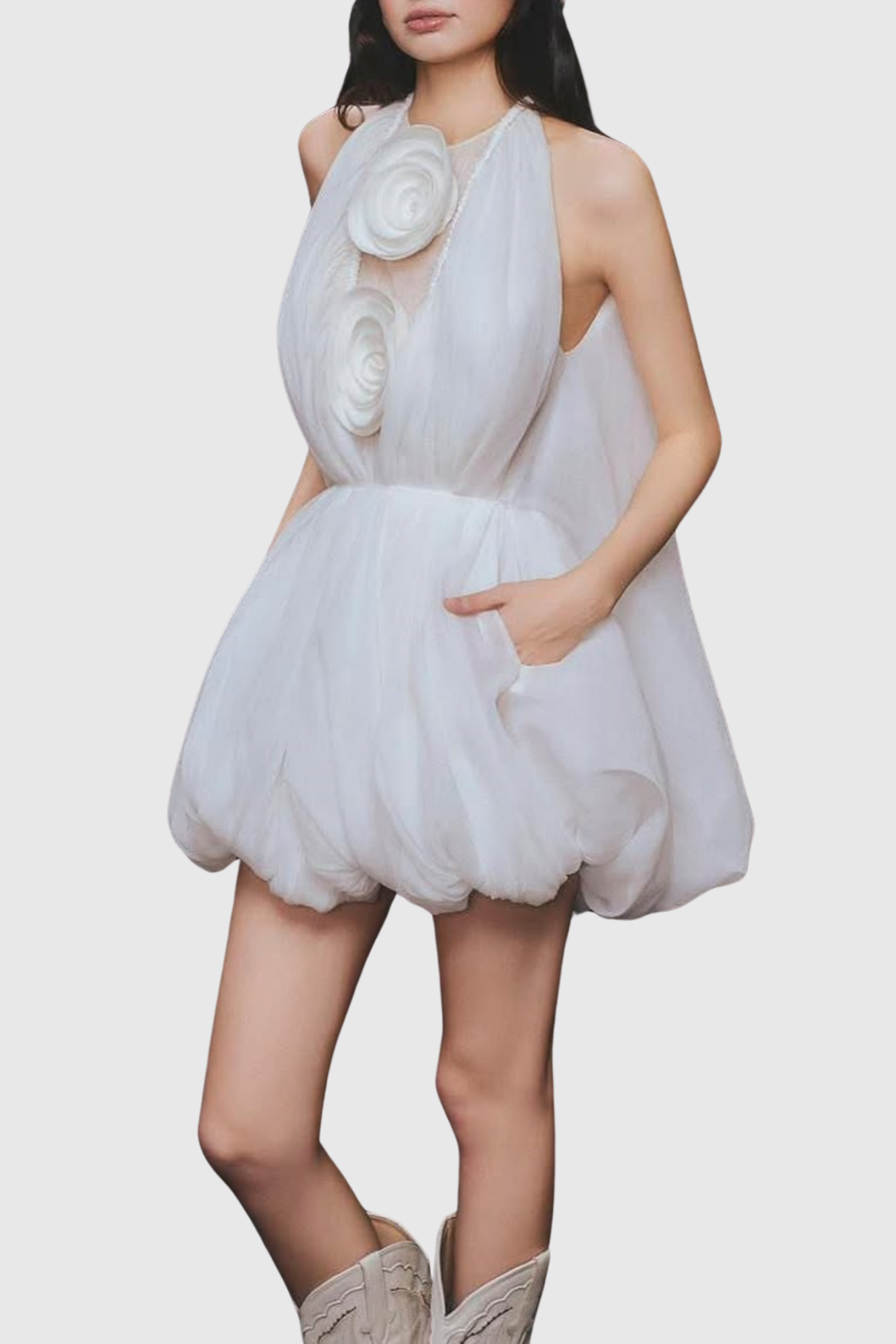 Classic Vintage Dress with a Flattering Fit