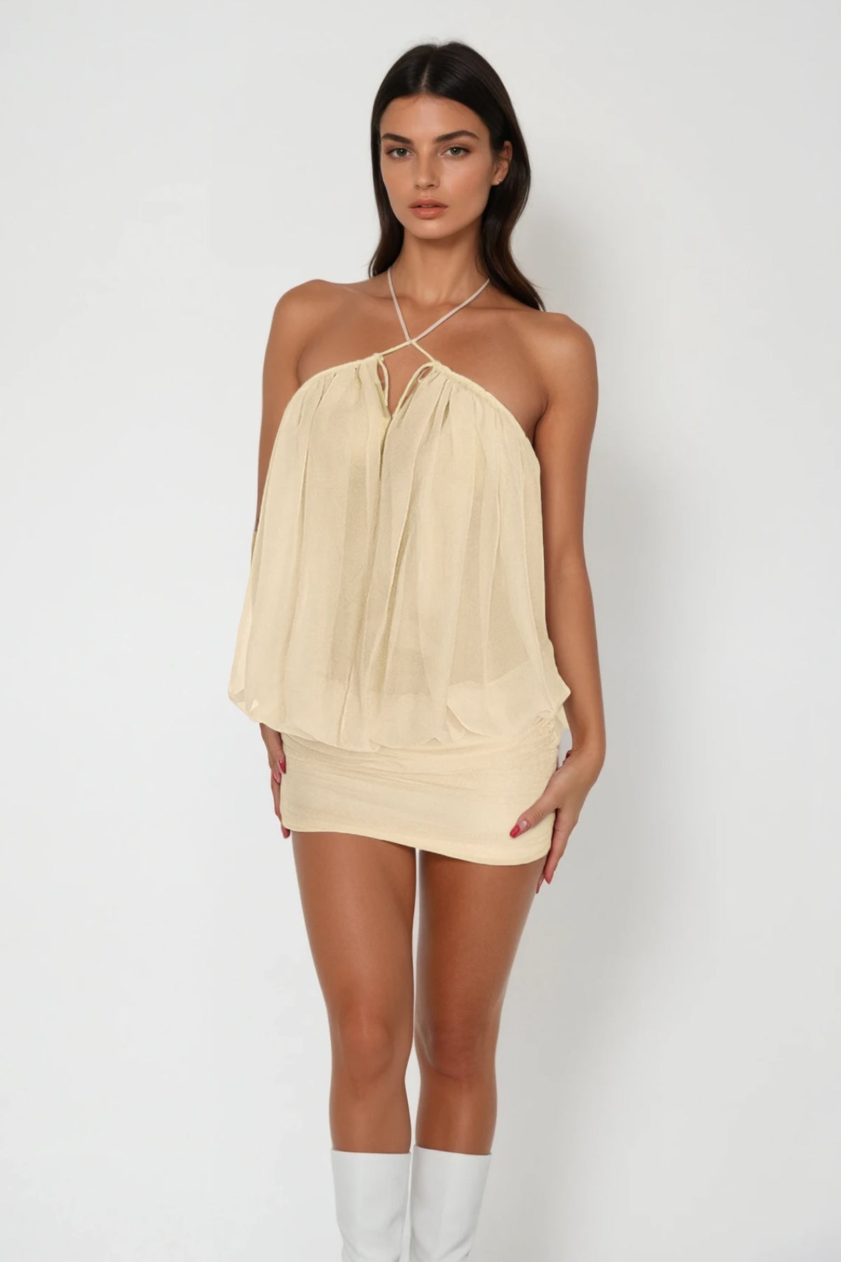 A Vintage Style Dress with Delicate Timeless Details