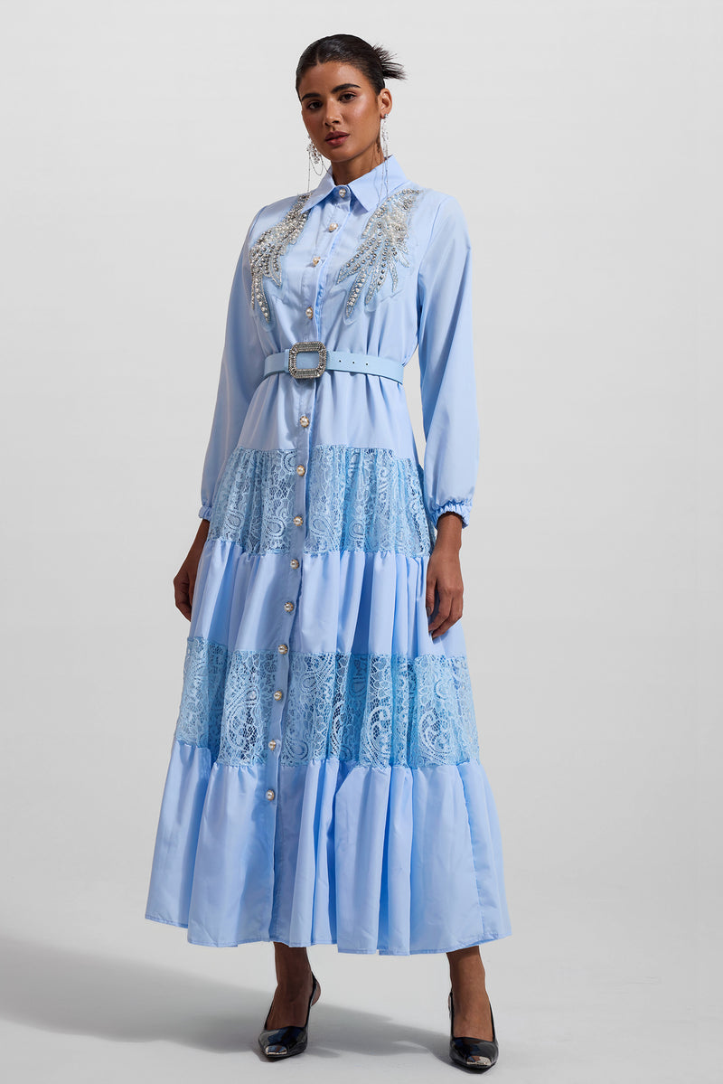 A Vintage Style Dress with Delicate Timeless Details