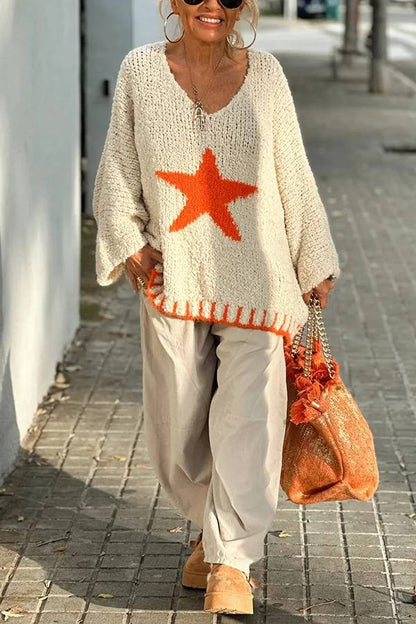 Vintage Inspired Sweater with a Contemporary Edge