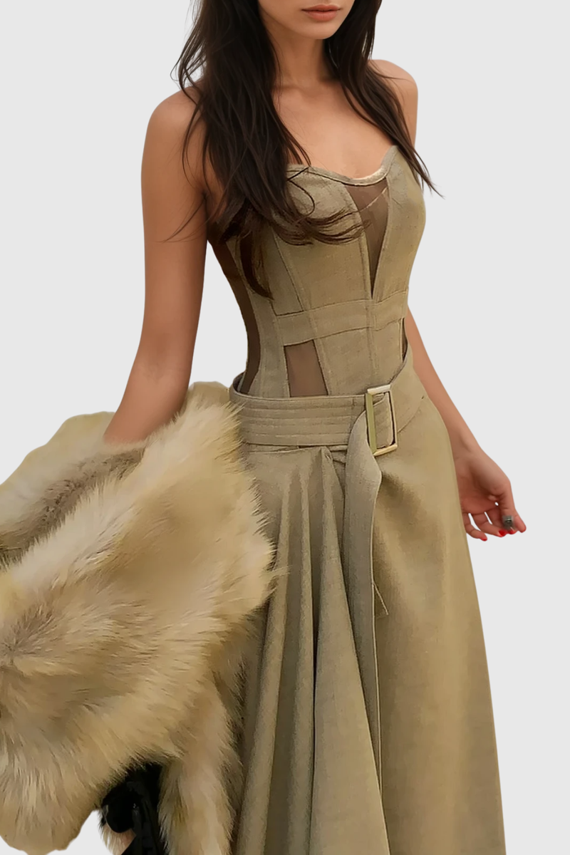 A Vintage Style Dress with Delicate Timeless Details