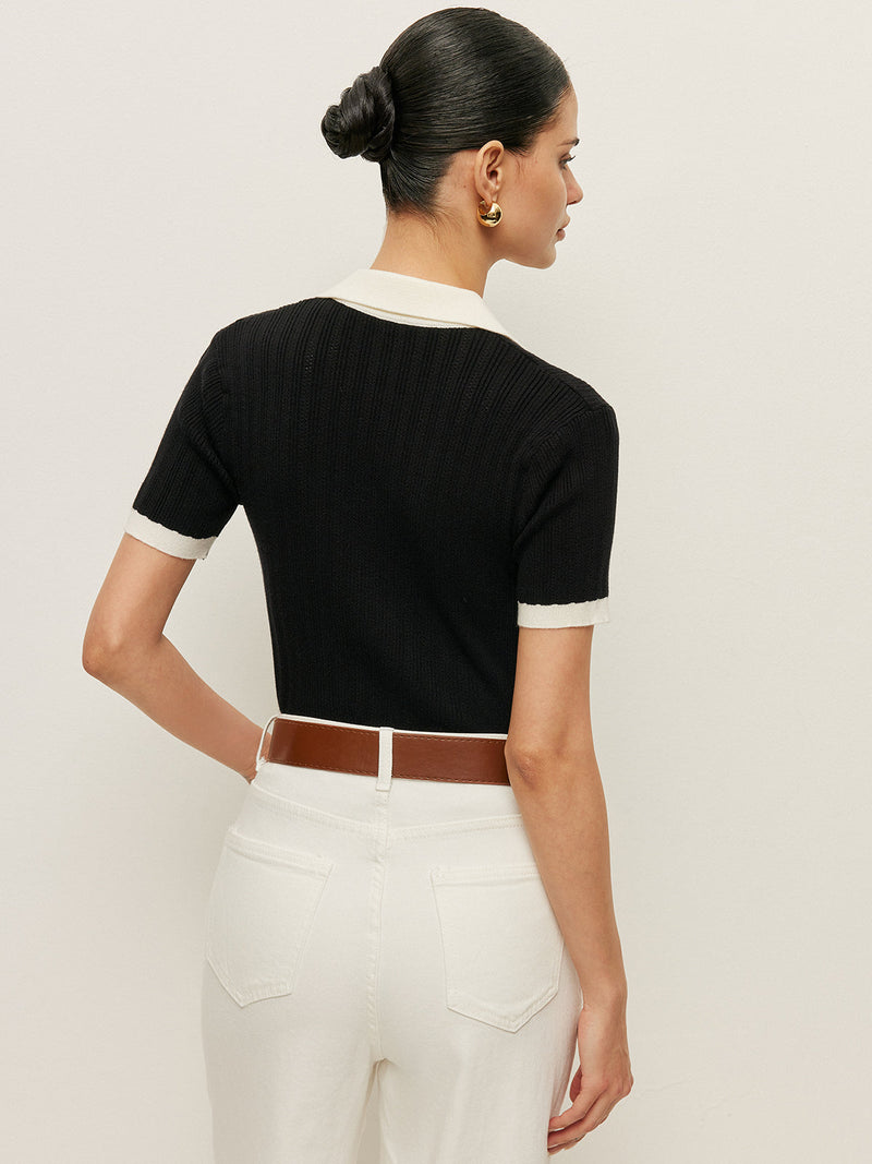 Well Tailored Top with a Graceful Silhouette