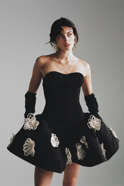 A Vintage Style Dress with Delicate Timeless Details
