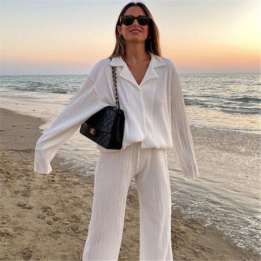A Vintage Style Trousers with Delicate Timeless Details