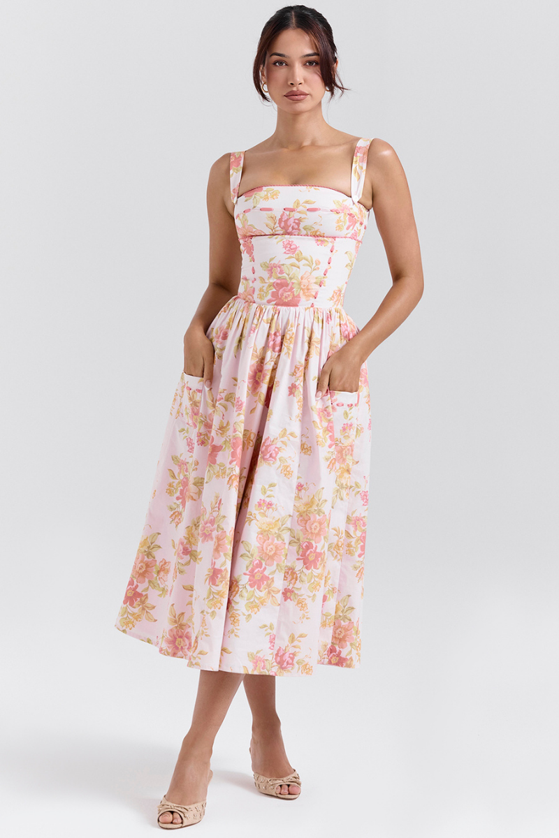 A Vintage Style Dress with Delicate Timeless Details