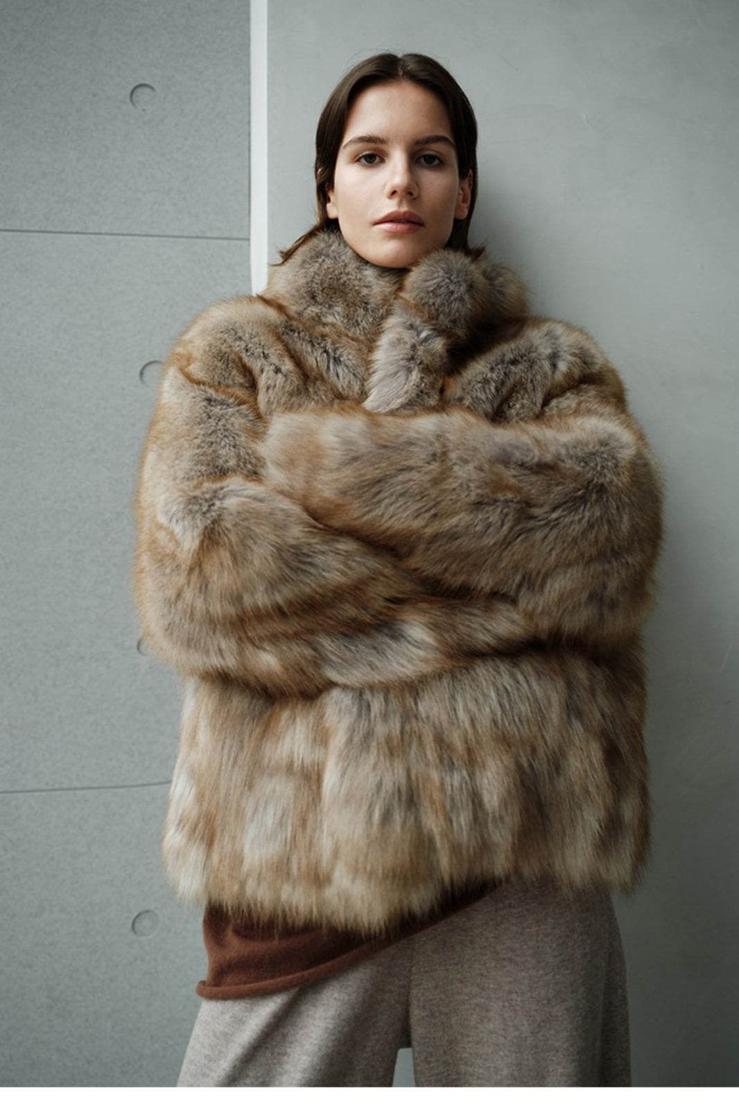Classic Vintage Coat with a Flattering Fit