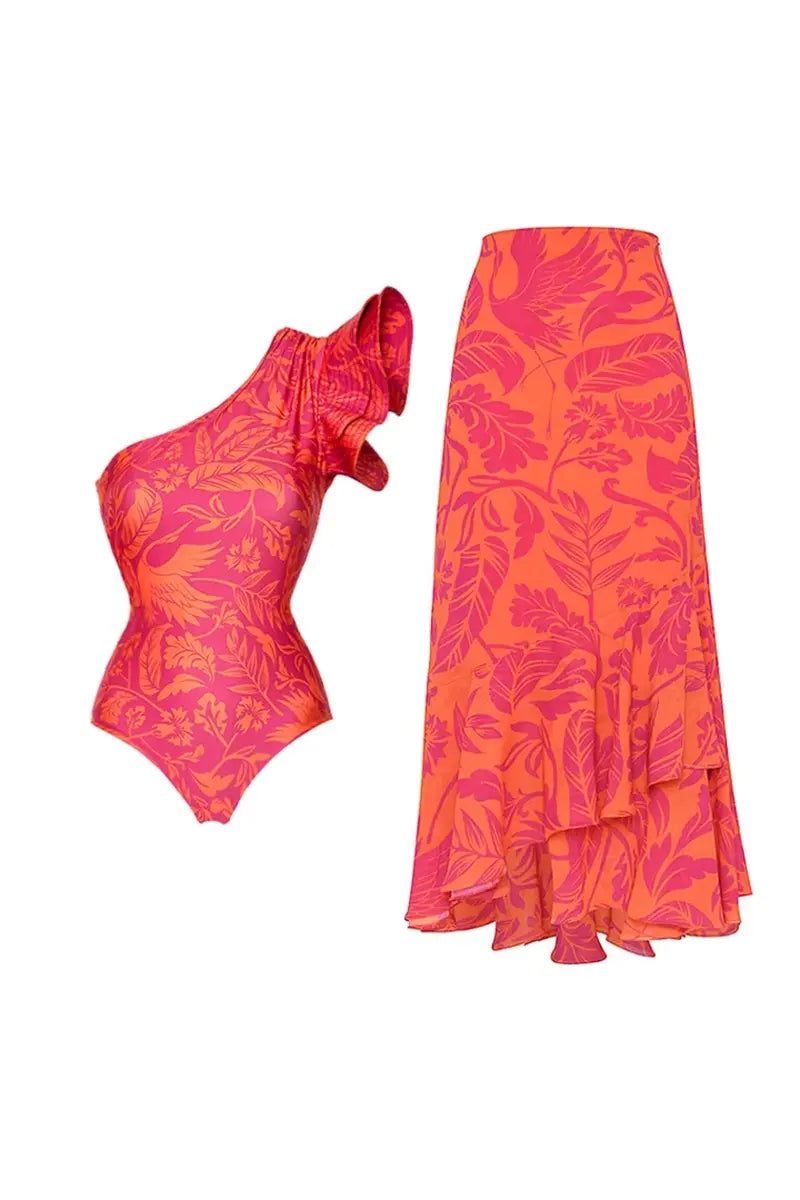 Beautifully Finished Swimsuit in a Timeless Design