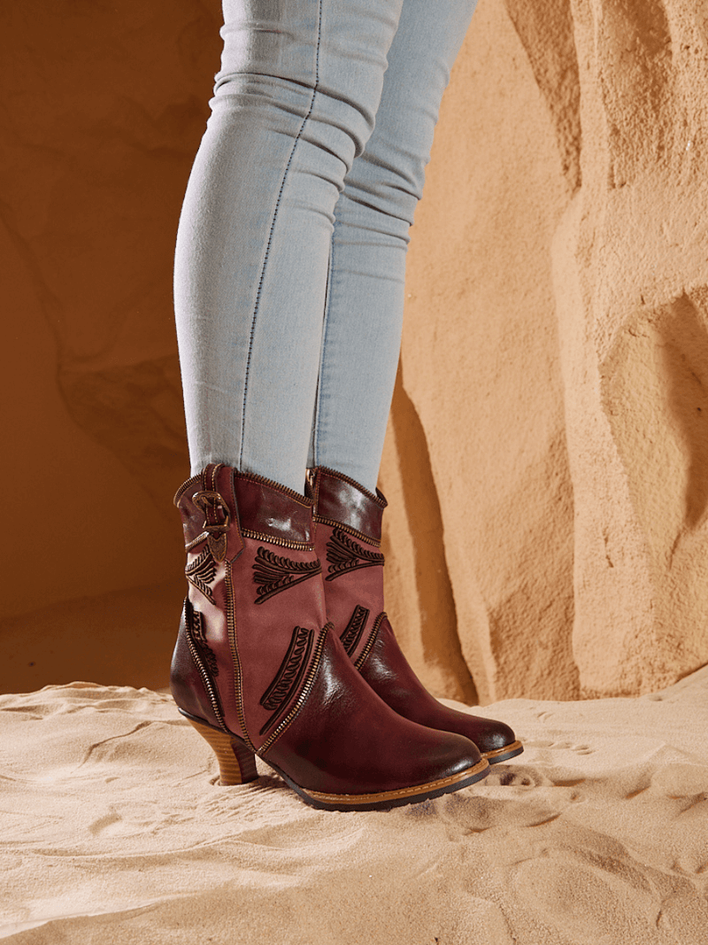 Vintage Inspired Boots with a Contemporary Edge