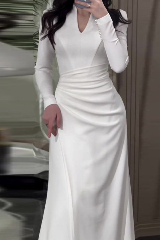 A Vintage Style Dress with Delicate Timeless Details