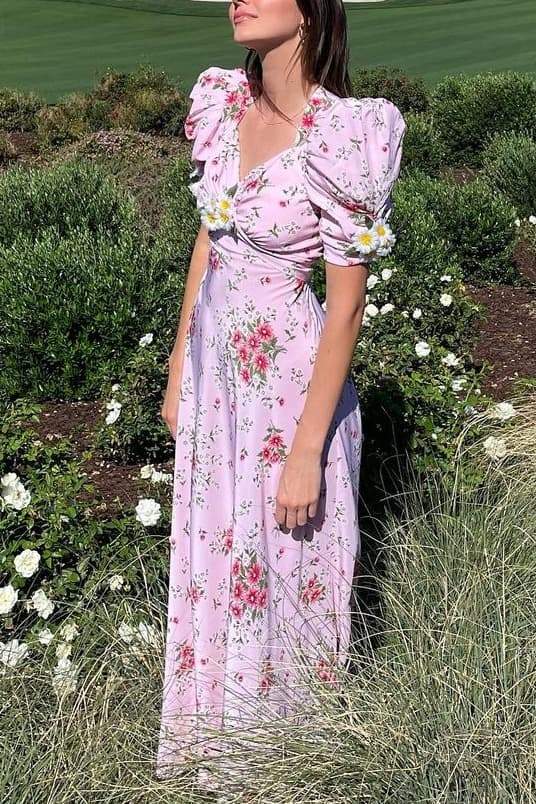 A Vintage Style Dress with Delicate Timeless Details