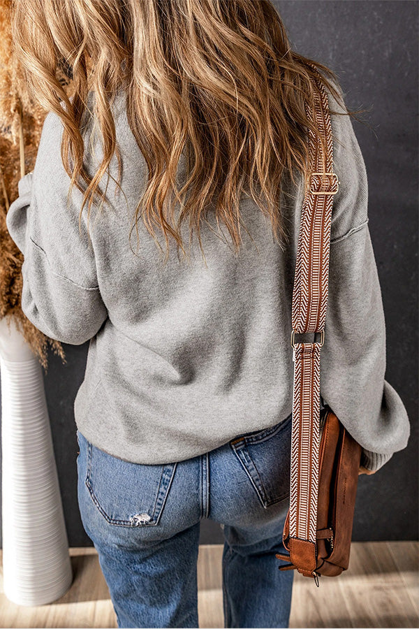 Classic Vintage Sweater with a Flattering Fit