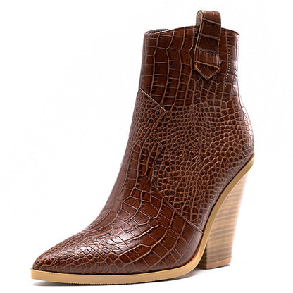 A Vintage Style Boots with Delicate Timeless Details