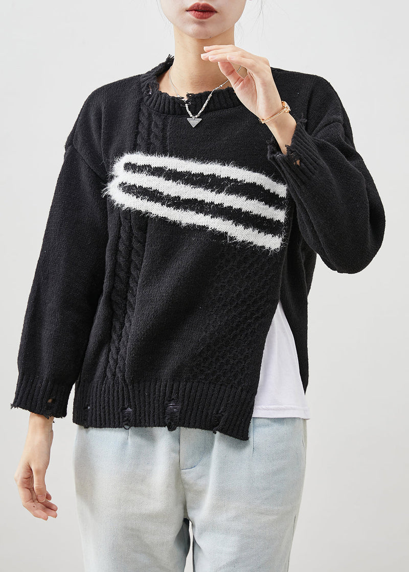 A Vintage Style Sweater with Delicate Timeless Details