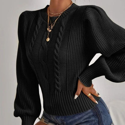 A Vintage Style Sweater with Delicate Timeless Details