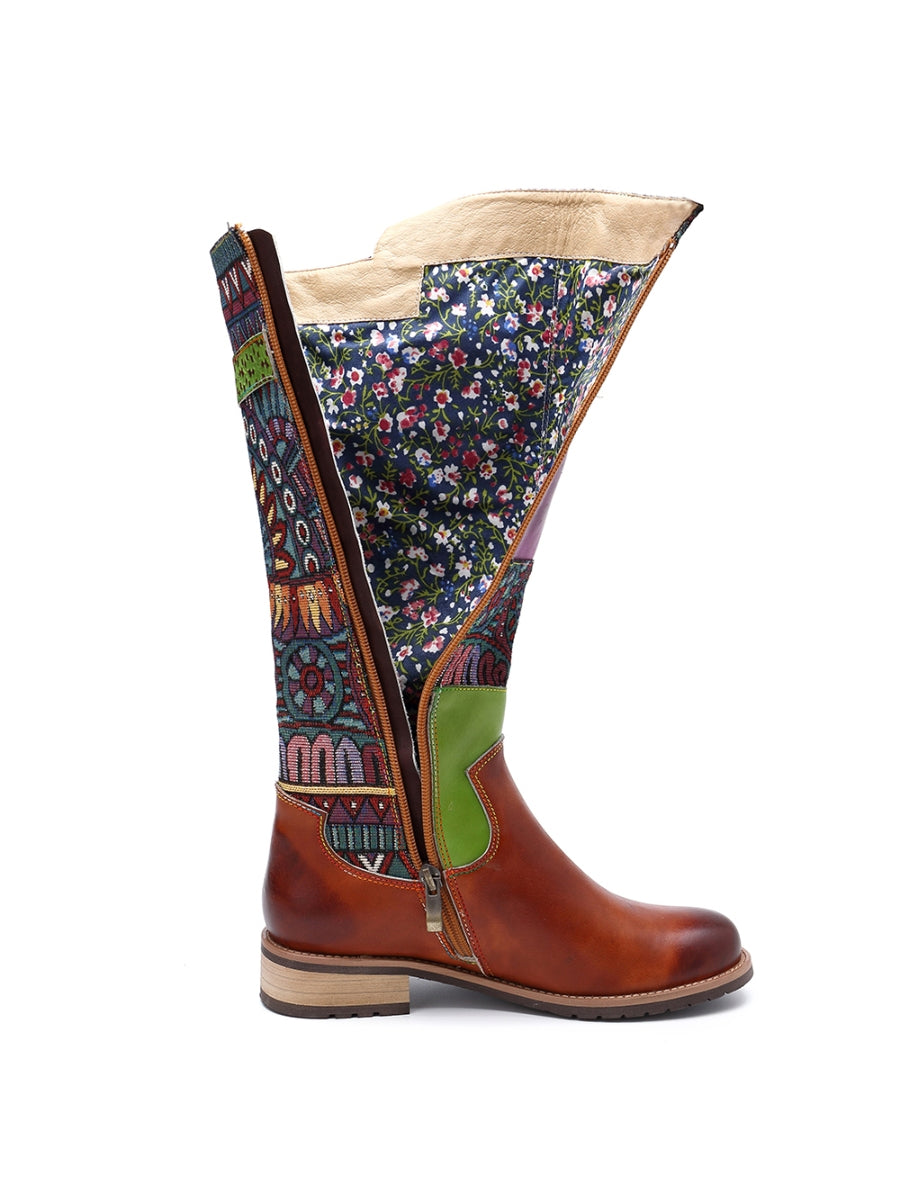 A Vintage Style Boots with Delicate Timeless Details