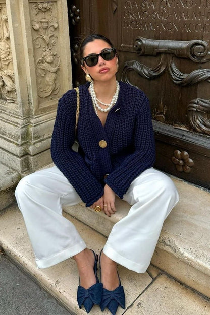 Beautifully Finished Cardigan in a Timeless Design