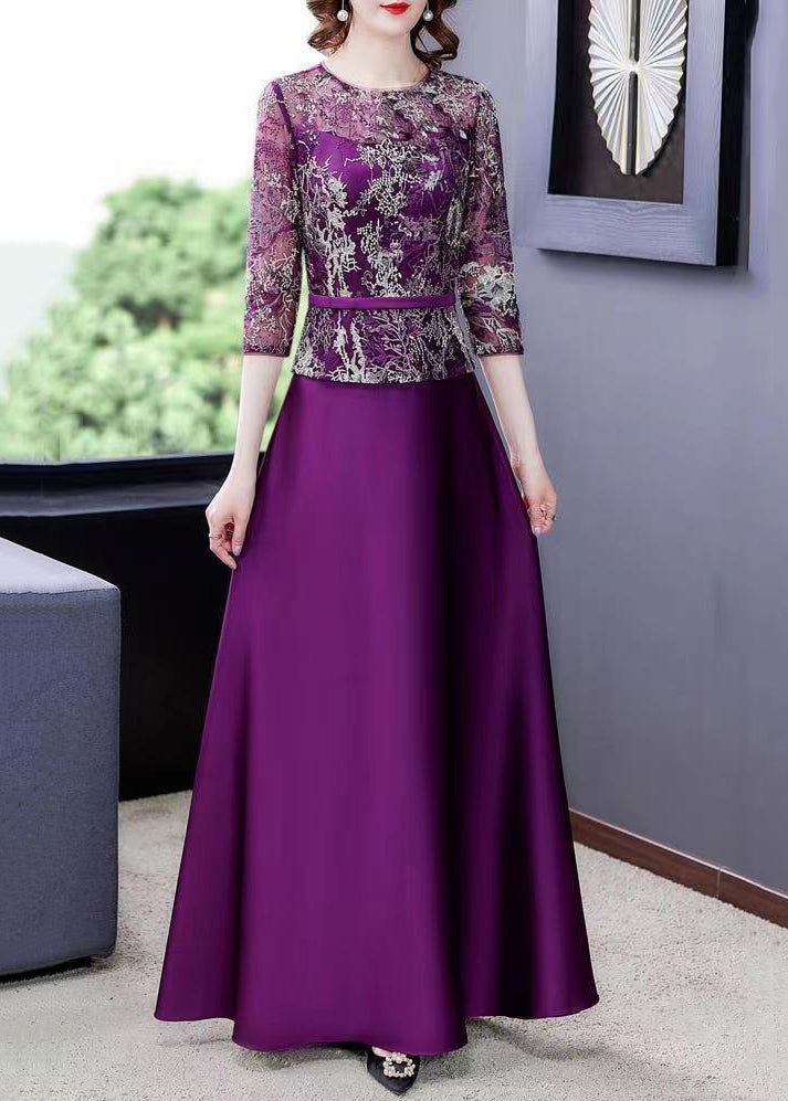 A Vintage Style Dress with Delicate Timeless Details