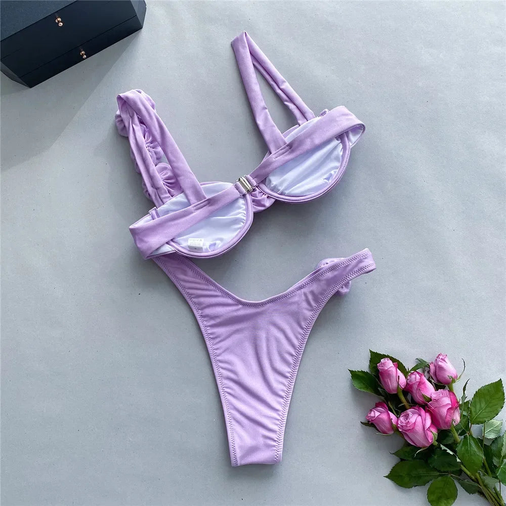Beautifully Balanced Swimsuit with Timeless Character