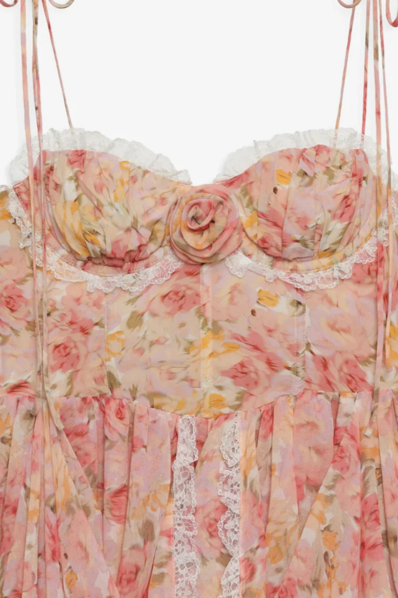 A Vintage Style Dress with Delicate Timeless Details