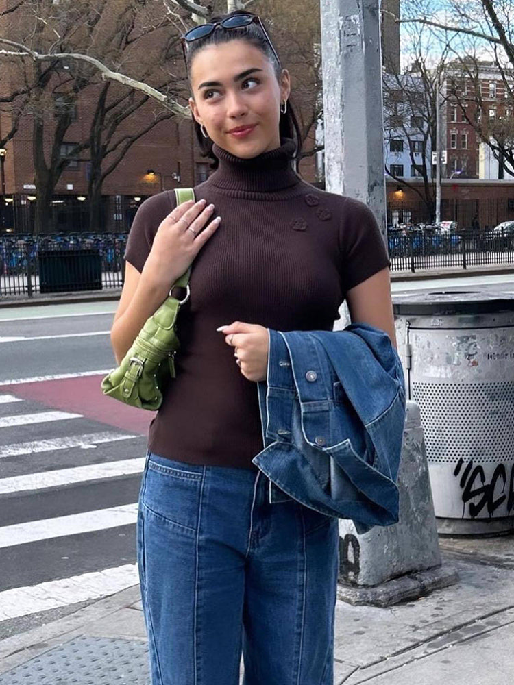 A Vintage Style Sweater with Delicate Timeless Details