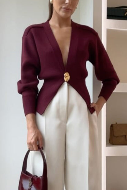 Vintage Inspired Cardigan with a Contemporary Edge